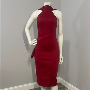 MISSORD Elegant Red Sleeveless Dress Worn Once 
$119 ONO